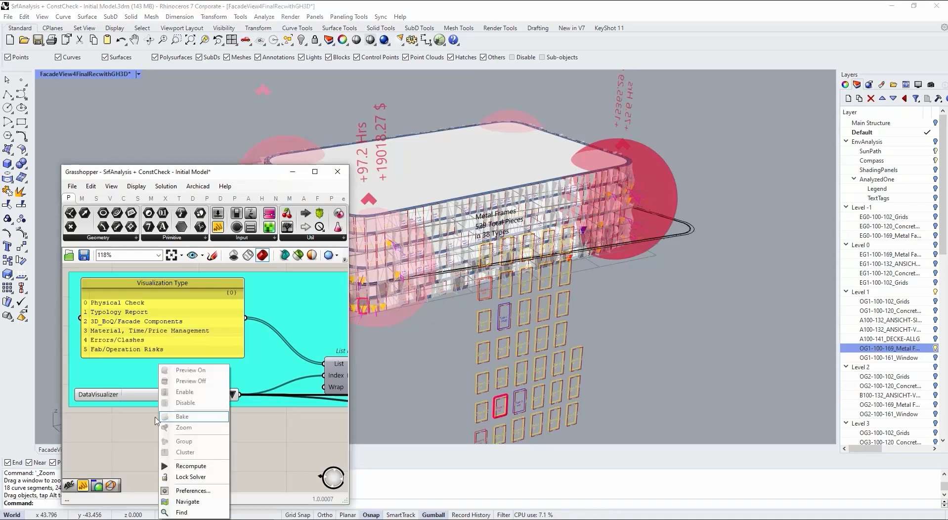 Scott head quarter data management: constructability check